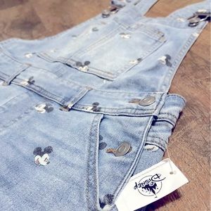 Disney Parks Mickey Mouse Overall Shorts